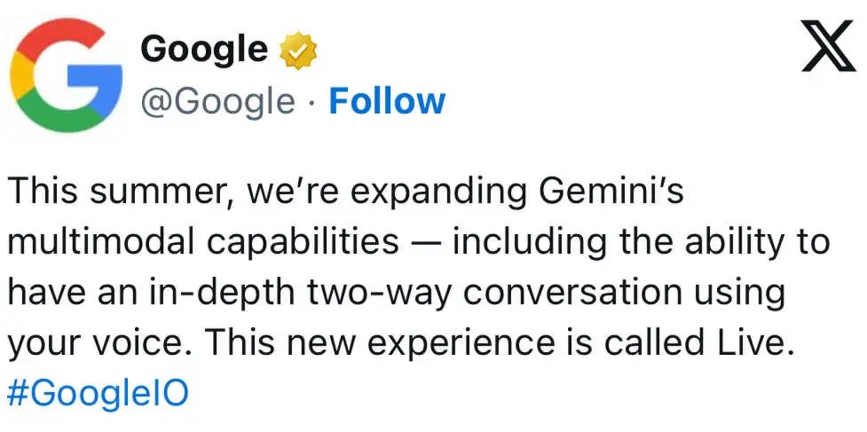 谷歌打擂OpenAI：Gemini Live和GPT-4o谁能更胜一筹？